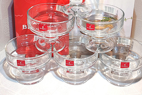 بستنی خوری بلور پایه دار بلینک مکس KTY6203