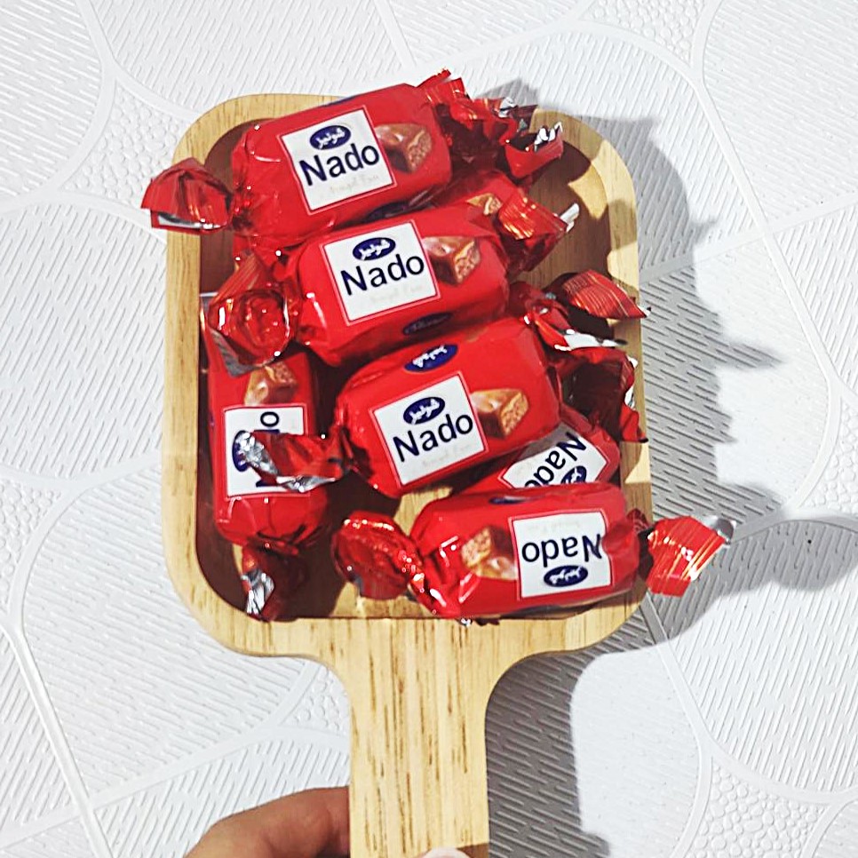 زیر لیوانی مربع چوبی راکتی
