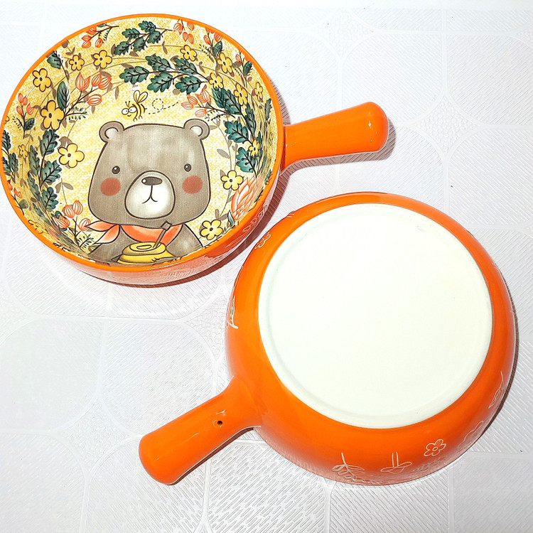 ماهیتابه دسته دار سرامیکی