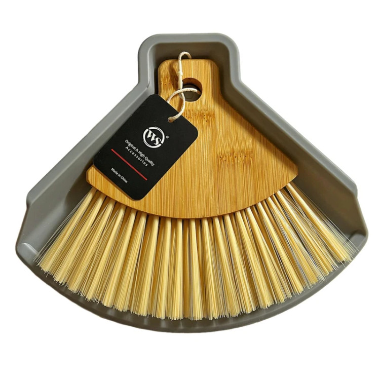 جارو و خاک انداز بامبو