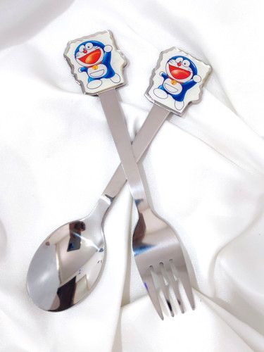 قیمت و خرید قاشق چنگال کودک استیل برند یونیک ردوایمون