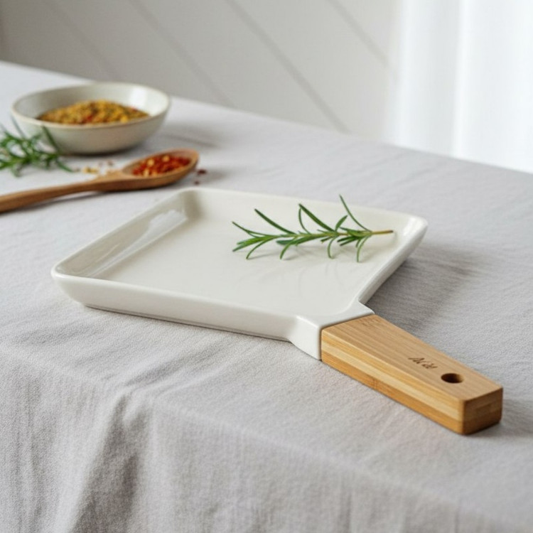 قیمت و خرید ماهیتابه سرامیکی مربع