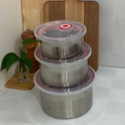 قیمت و خرید ظرف استیل درب دار