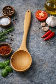 ملاقه چوبی