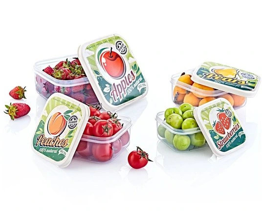 ظرف نگهدارنده هوبی لایف مدل Fun Box مجموعه 4 عددی