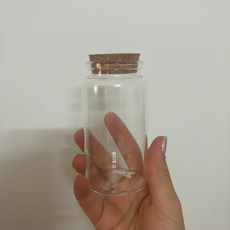 بانکه های پیرکس درب چوب پنبه