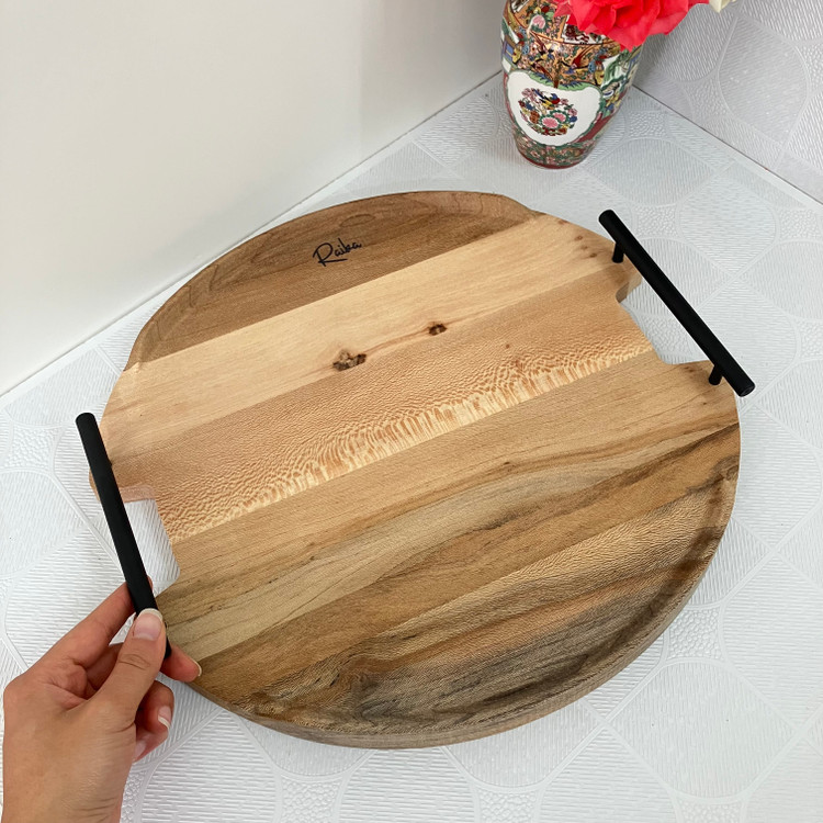 سینی چوبی دارکوب گرد رایکا