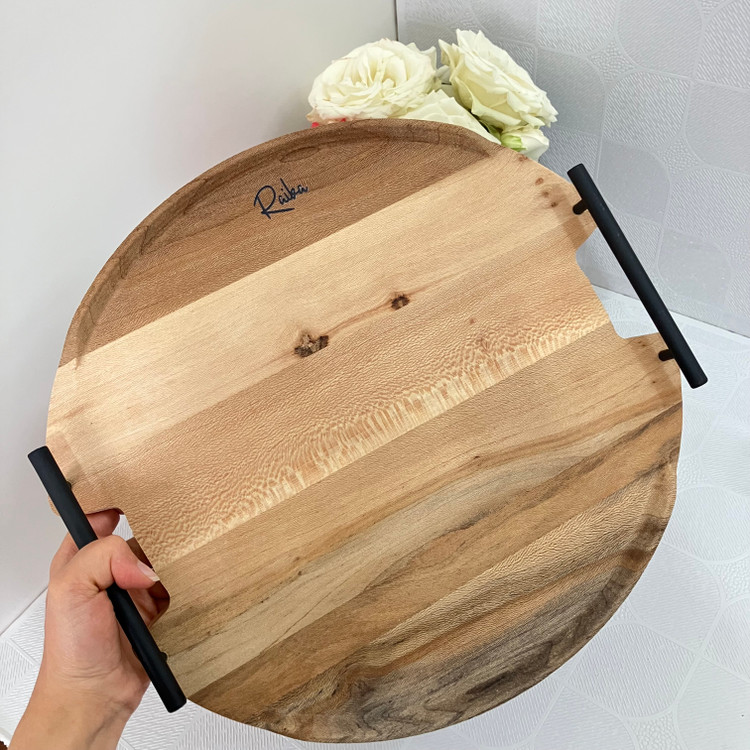 سینی چوبی دارکوب گرد رایکا