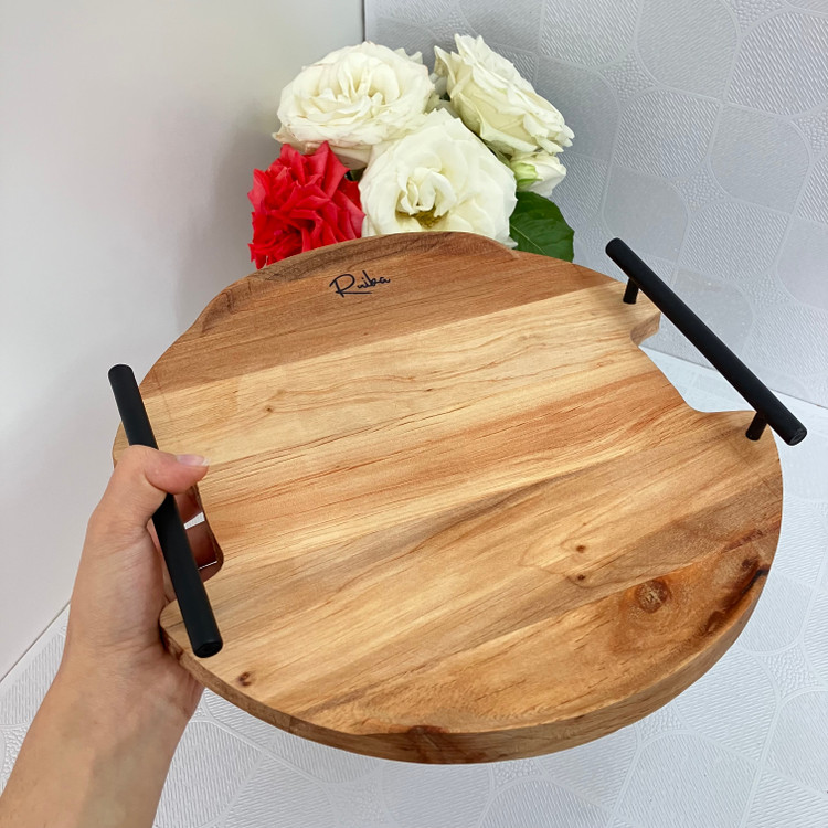 سینی چوبی دارکوب گرد رایکا