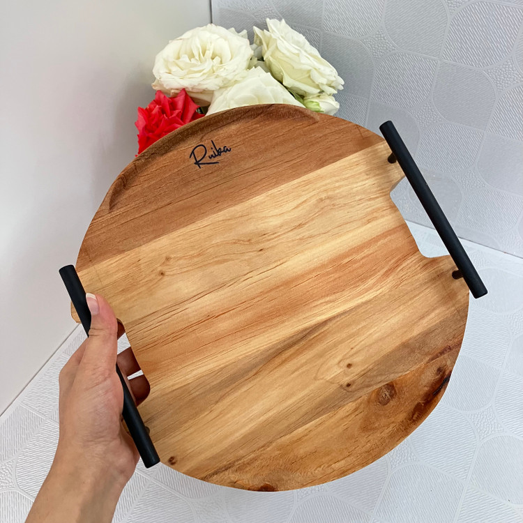سینی چوبی دارکوب گرد رایکا